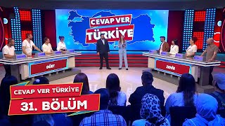 Cevap Ver Türkiye 31 Bölüm CevapVerTurkiye [upl. by Odravde165]