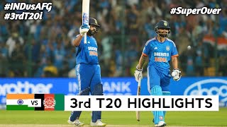 India vs Afghanistan 3rd T20 2024 Highlights  IND vs AFG 2024  IND vs AFG 3rd T20 Highlights 2024 [upl. by Sophey732]