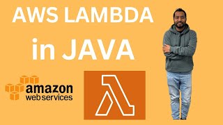 Your First Lambda in JAVA  AWS lambda  JAVA Lambda [upl. by Laurin]