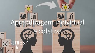 Aprendizagem e Gestão do Conhecimento  Aprendizagem individual e coletiva [upl. by Ardnoyek6]