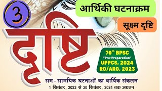 दृष्टि Current Affairs 2024  आर्थिकी [upl. by Atinomar371]