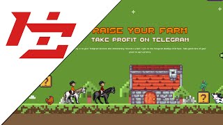 YENİ TELEGRAM AİRDROP P2E PROJE PİXELS TARZI FARM OYUNU l tFarm [upl. by Uticas512]