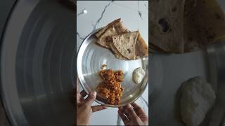 💁‍♀️ कोबीची भाजी आणि चपाती food cooking shorts [upl. by Ariaes]