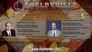 Shelbyville Bible Holiness Church  Fall Revival 11022024 PM [upl. by Busch]