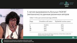 Ovarian granulosa cell tumors Elena Bakhidze [upl. by Akenahs]