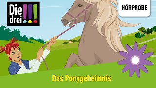 Die drei   Ponyverschwörung  Hörprobe zum Hörspiel [upl. by Yntrok]