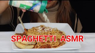 Eating spaghetti asmr [upl. by Nichy]