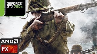 Call Of Duty World At War  GTX 750 Ti  8GB RAM  FX 6300  1080p [upl. by Elsilrac]