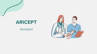 Aricept donepezil  Drug Rx Information [upl. by Fayth]