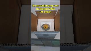 Wie werden Radioaktive Stoffe versendet chemie radioaktivität wissenschaft [upl. by Glenn103]