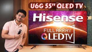 Hisense U6G QLED TV Unboxing amp Review 🔥  Dolby Vision With 700 Nits 🤯  Giveaway 🚀🚀HisenseFamliy [upl. by Now]