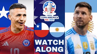 CHILE VS ARGENTINA EN VIVO STREAM COPA AMERICA 2024 [upl. by Nojel]