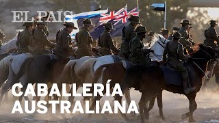 La caballería ligera australiana cabalga de nuevo al sur de Israel  Internacional [upl. by Bubb]