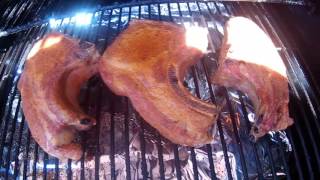 Traeger thick cut pork chops [upl. by Morganne]