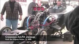 quotCrosswaysquot AAFA WarmUp  North Star Dragway [upl. by Polash]