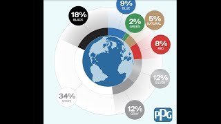 Estudio de populariadad de color PPG 2020  Europa [upl. by Namqul654]