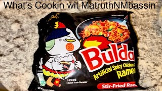 Worlds Spiciest Ramen NoodlesBULDAK CHALLENGEwit MatruthNMBassin [upl. by Ianahs]