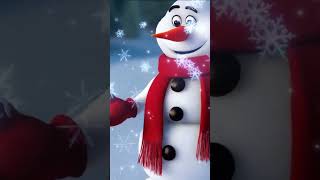 Snowman Magic christmas merrychristmas capcut capcutholiday [upl. by Adis]