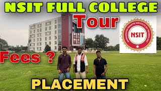 NSIT Full College Tour  Vlog  Day 7 in NIELIT Patna [upl. by Aiekram62]