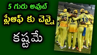 Shock to Chennai team before the playoffs in IPL 2024 ప్లేఆఫ్‌కు ముందు చెన్నై జట్టుకు షాక్ [upl. by Pudendas273]