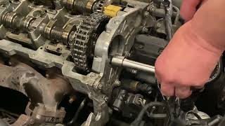 Mercedes 220 w204 2008 646811 How to replace injektors and hydraulic valves [upl. by Onileva]