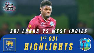 1st ODI  Highlights  West Indies Tour Of Sri Lanka  20th October 2024 [upl. by Dilahk472]