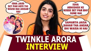 Udaariyaan Fame Twinkle Arora Exclusive Interview on Abhishek Isha and Samarth Game in BB 17 [upl. by Luhar119]