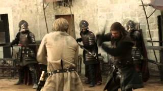 Ned Stark vs Jaime Lannister  Game of Thrones 1x05 HD [upl. by Mundy736]