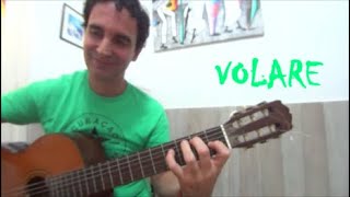 🎼VOLARE NEL BLU DI PINTO DI BLU COVER GUITARRA FINGERSTYLE GUITAR SPANISH🎸NICOLAS OLIVERO 🎵 [upl. by Weyermann]