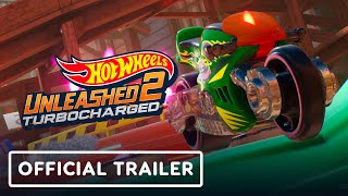 Hot Wheels Unleashed 2  Turbocharged Gameplay Overview Trailer [upl. by Zacherie]