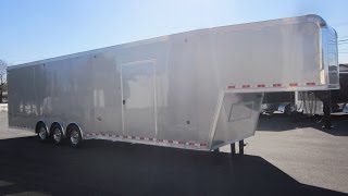 40 United Gooseneck Super Hauler Race Car Trailer For Sale  Trailer Enterprises [upl. by Waine74]