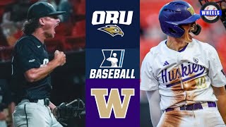 Oral Roberts v Washington AMAZING COMEBACK  Stillwater Regional 10 Game  2023 College Baseball [upl. by Bink]