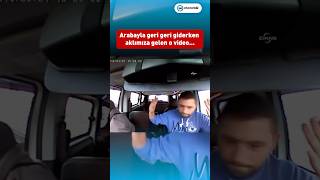 Geri geri giderken dikkat edin 🥲🥲 araba car trend [upl. by Ettegroeg]