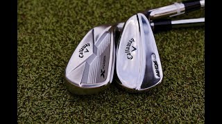 CALLAWAY X FORGED 18 APEX MB RELEASED LIVE [upl. by Naujd834]