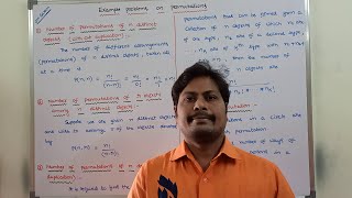 PART1 PERMUTATIONS  EXAMPLE PROBLEMS ON PERMUTATIONS  EXAMPLES ON PERMUTATION  COMBINATORICS [upl. by Mitran318]