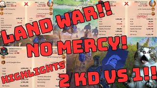 RISE OF KINGDOMS  KVK 3431 VS 3435  3432 LAND WAR highlights [upl. by Ermengarde]