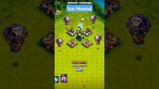 Lava Hound vs Ice Hound 🤯  Clash of Clans shorts clashofclans [upl. by Nohtan872]