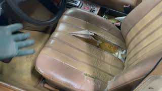 Help Save a 300D  Old Spence Needs a Palomino Front Seat [upl. by Oulman471]