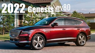 2022 Genesis GV80  impressive EXTERIOR INTERIOR details amp price [upl. by Aivatnwahs604]