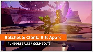 Ratchet amp Clank  Rift Apart Alle 25 GoldBolts  Fundorte [upl. by Jeconiah]