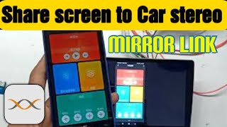 Mirror link for stereo using wifi and Phonelink App  Full Video   Step by Step [upl. by Charley]