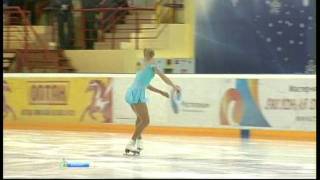 Makarova Ksenia Short program Russian Championship of Figure Skating 2012 [upl. by Maletta]