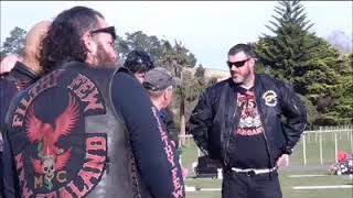 Wanganui Hells Angels  Big Shanequots Unveiling [upl. by Noitsuj]