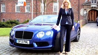 2014 Bentley Continental GTC V8 Review  Fast Lane Daily [upl. by Colp]