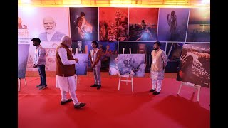 unaspected meet honorable prime minister shri narendra modi ji win first prize award for photography [upl. by Anay684]