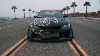 Voltex Wide Body Mitsubishi Evo IX  Bathing Ape  Wrap By Wrapbullys [upl. by Fairlie]