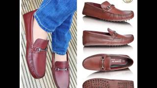 Mens New Leather Suede Slip On Casual Mocassin Loafer Driving Shoes UK Size 513 [upl. by Garlaand]