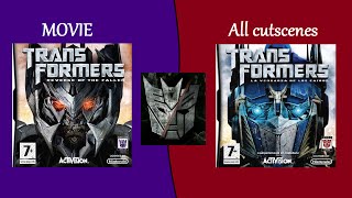 Transformers ROTF NDS Games All cutscenes AutobotsDecepticons [upl. by Lemraj308]