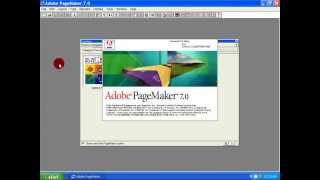 LEARN DTP ADOBE PAGEMAKER 70 IN HINDI [upl. by Dnomyar]