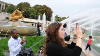 A View Of The Eifel Tower From Trocadero 24 Sep 2012 [upl. by Willy571]